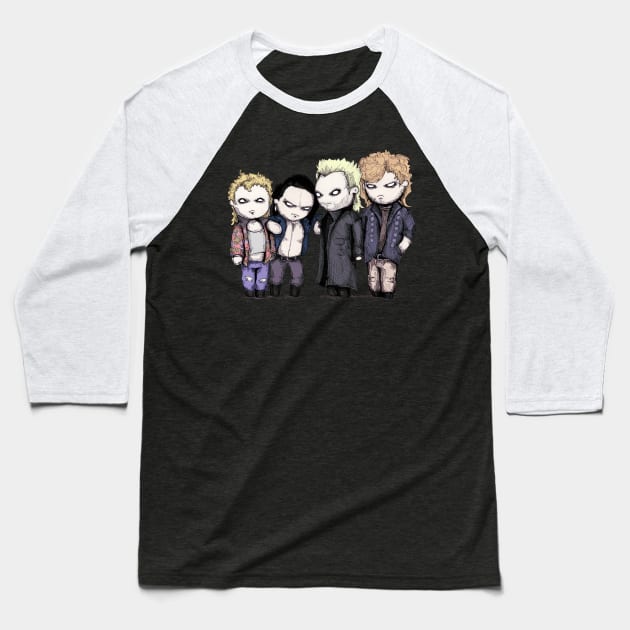 Lost Plushie Boys Baseball T-Shirt by LVBart